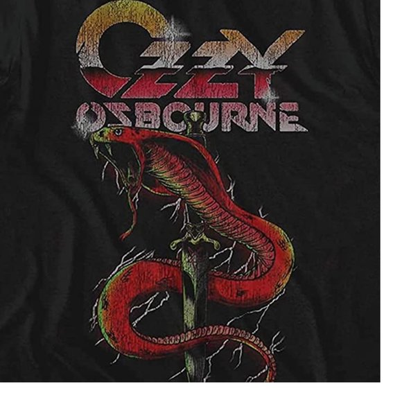 Ozzy Osbourne Prince of Darkness metal rock Official T-Shirt M fits L NWT - Picture 3 of 3